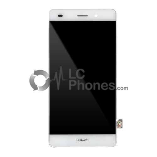 Huawei Ascend P8 Lite - Full Front LCD Digitizer With Frame White