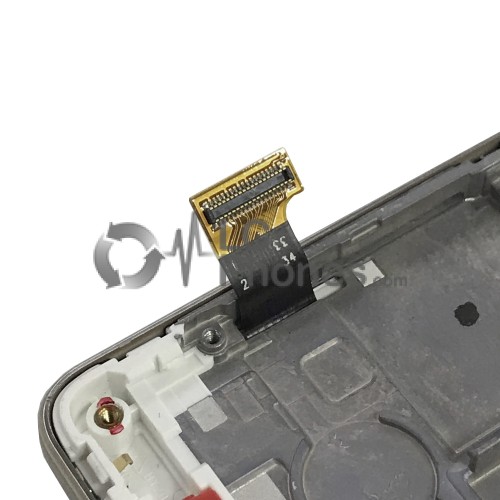 Huawei Ascend P8 Lite - Full Front LCD Digitizer With Frame White