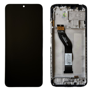 Xiaomi Redmi 14C 2411DRN47C, 2409BRN2CA, 2409BRN2CG, 2409BRN2CY - Full Front LCD Digitizer with Frame Black 