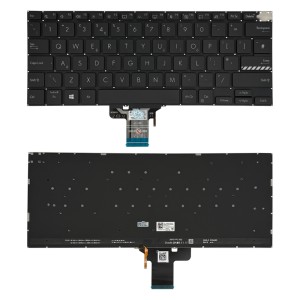 ASUS ZenBook Flip 14 Ux462 - Keyboard American US Layout with Backlight Black