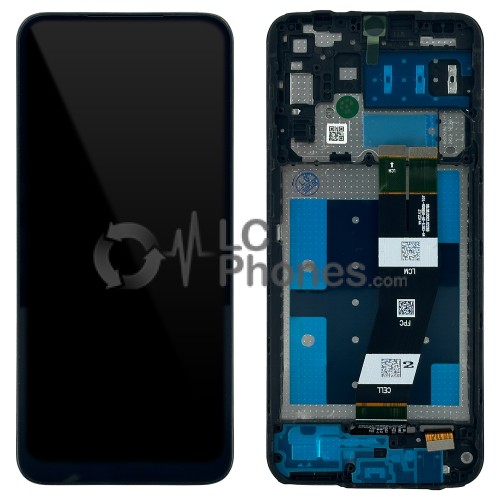 Samsung Galaxy A14 A145P / A145R - Full Front LCD Digitizer with Frame Black