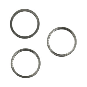 iPhone 14 Pro / 14 Pro Max - Camera Lens Frame Set Silver