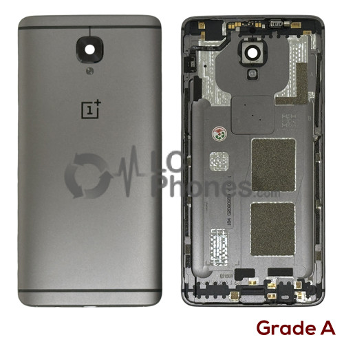 Oneplus 3T - Back Housing Cover Gunmetal (Original Used) Grade A