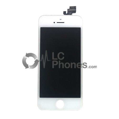 iPhone 5 - LCD Digitizer (original remaded)   White