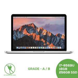 Macbook Pro 13 Touch Bar A1989 - Core i7-8569U CPU 2.80GHz 16GB 256GB SSD / PT Layout / Grade A / B