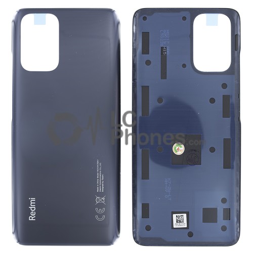 Xiaomi Redmi Note 10S - Battery Cover with Adhesive Shadow Black < Service Pack >