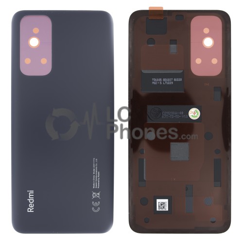 Xiaomi Redmi Note 11 2201117TG, 2201117TI, 2201117TY, 2201117TL - Battery Cover and Adhesive Graphite Gray < Service Pack >