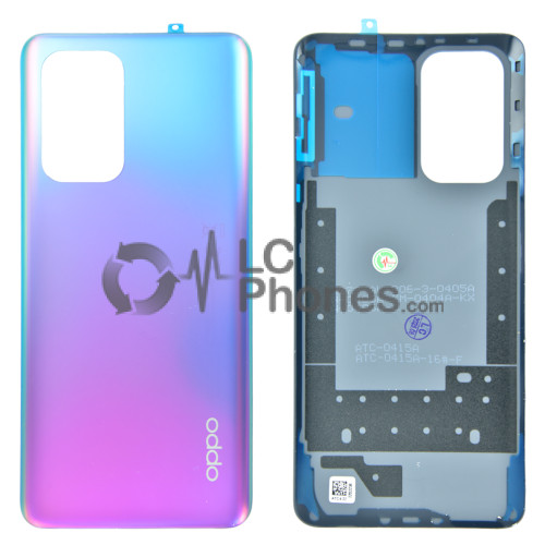 OPPO A94 5G CPH2211 - Battery Cover with Adhesive Cosmo Blue < Service Pack >