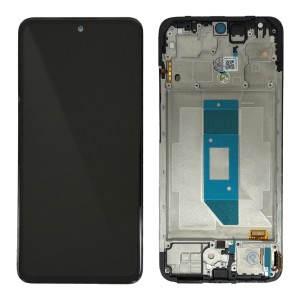 Xiaomi Redmi Note 14 4G 2411RN76G - Full Front LCD Digitizer with Frame Black 