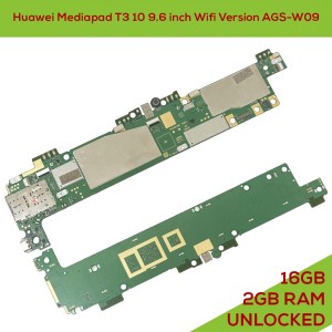 Huawei Mediapad T3 10 9.6 inch Wifi Version AGS-W09 - Fully Functional Logic Board 16GB 2GB RAM UNLOCKED