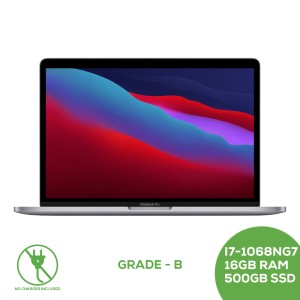 Macbook Pro Retina 13 inch A2251 2020 with Touch Bar - Core i7-1068NG7 CPU 2.30GHz 16GB 500GB SSD / PT Layout / Grade B