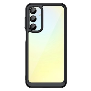 Samsung Galaxy A16 A165 / A16 5G A166 - Outer Space Hard Case with Gel Frame Black