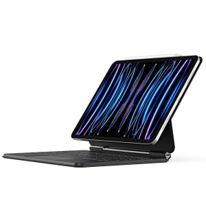 iPad Air 4 (2020) A2316 A2324 A2325 A2072 / iPad Air 5 2022 A2588 A2589 A2591/ iPad Pro 11 inch (2018) A2013 A1934 A1980 / (2020) A2228, A2068, A2230, A2231 / (2021) A2301 A2459 A2460 - Dux Ducis Wireless Bluetooth Touchpad Keyboard MK Series Case Black