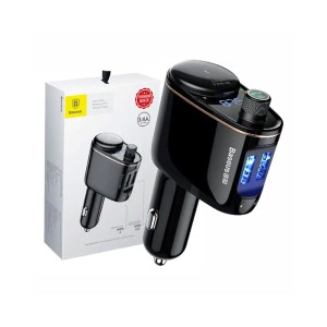 Baseus - S-06 Car Bluetooth MP3 Player Black OS (CCHC000001)