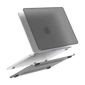 Macbook Air 15 inch with M3 A3114 - Lention Matte Finish Overall Case Black