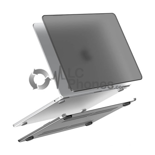 Macbook Air 15 inch with M3 A3114 - Lention Matte Finish Overall Case Black