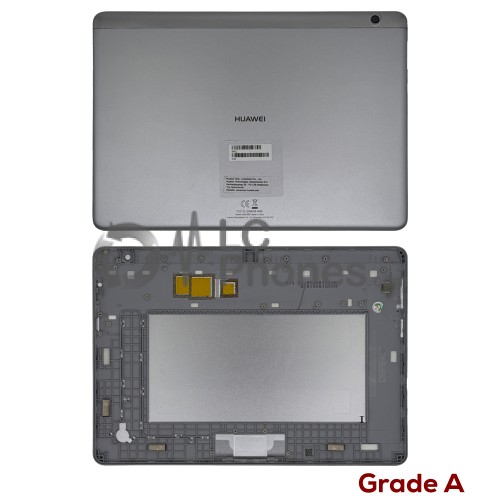 Huawei Mediapad T3 10 9.6 inch AGS-W09 - Back Housing Cover Grey ( Original Used ) Grade A