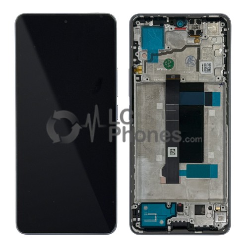 Xiaomi Redmi Note 13 Pro 2312DRA50C, 2312CRAD3C, 2312DRA50G, 2312DRA50I - Full Front LCD Digitizer with Frame Purple < Service Pack >