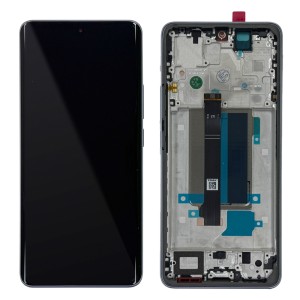 Xiaomi Redmi Note 13 Pro+ 23090RA98C, 23090RA98G, 23090RA98I - Full Front LCD Digitizer with Frame Purple 