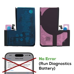 iPhone 14 Pro - Battery A2866 3200mAh 12.38Wh (NO Error, Run Diagnostics)