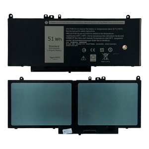 Dell - Laptop Battery G5M10 6460mAh 51Wh for Dell Latitude 14 E5450 Latitude 15 E5550 Latitude 12 E5250 Notebook