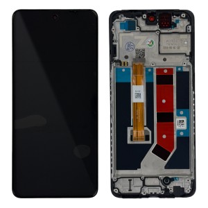 OPPO A79 5G CPH2553, CPH2557 - Full Front LCD Digitizer with Frame Mystery Black 