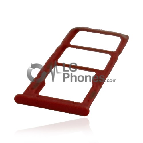 Samsung Galaxy A02 A022 - Sim Tray Card Holder Red