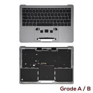 Macbook Pro 13 inch A1708 2016-2017 - Top Cover with Portuguese Keyboard PT Layout Space Grey  Grade A/B
