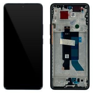 Xiaomi Redmi Note 14 Pro 5G 24090RA29G - Full Front LCD Digitizer com Frame Midnight Black 