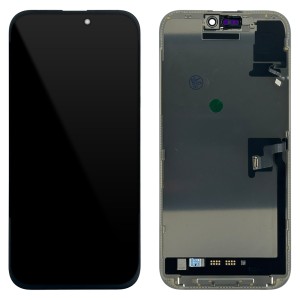 iPhone 16 Pro Max - Full Front OLED Display Digitizer Black with Proximity Sensor 