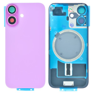 iPhone 16 - Battery Cover with Camera Lens & Plate Pink