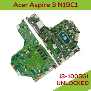 Acer Aspire 3 N19C1 - Fully Functional Logic Board FH5LI LA-J801P i3 1005G1 1,20GHz Intel UHD Graphics 32EU UNLOCKED