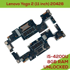 Lenovo Yoga 2 (11 inch) 20428 - Fully Functional Logic Board AIUU3 NM-A341 i5 4200U 1,60GHz Intel HD Graphics Family 8GB RAM UNLOCKED