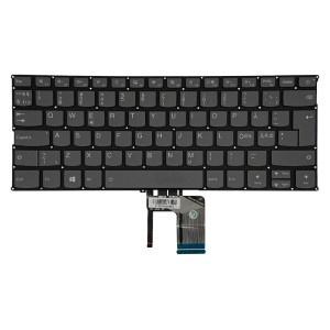 Lenovo IdeaPad 320S-13IKB - Keyboard German Swiss CH Layout with Backlight Grey LCM16K8