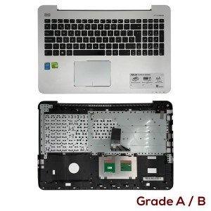 Asus A555L - Top Cover Silver with Spanish Keyboard ES Layout  Grade A/B