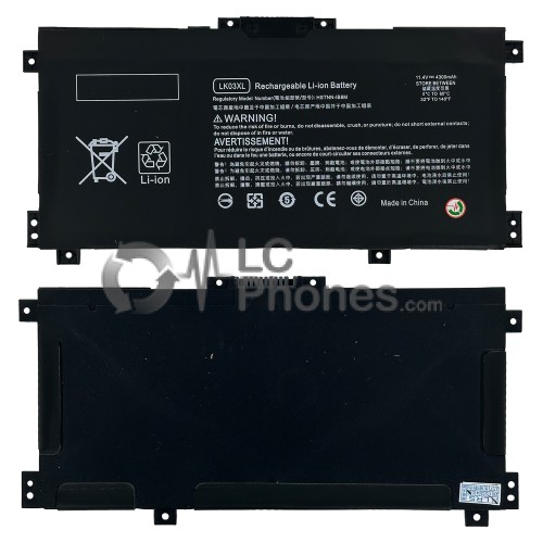 HP - Laptop Battery LK03XL 4300mAh 55.8Wh for HP Envy x360 Convertible 15-bq075nr