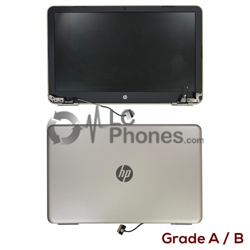 HP Pavilion 15-aw071nb - Full Front LCD with Housing Gold ( Original Used ) Grade A/B