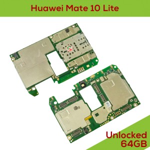 Huawei Mate 10 Lite - Fully Functional Logic Board 64GB / 4GB UNLOCKED