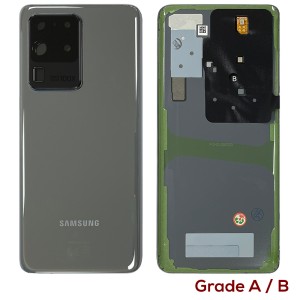 Samsung Galaxy S20 Ultra 5G G988 - Battery Cover Original Cosmic Grey with Camera Lens  Grade A/B