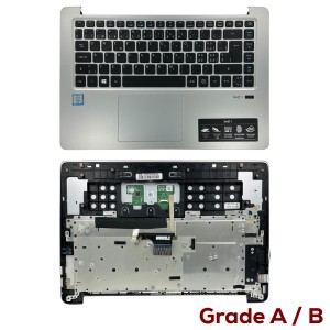 Acer Swift 3 SF314-51 - Top Cover Silver with German Swiss Keyboard CH Layout  Grade A/B