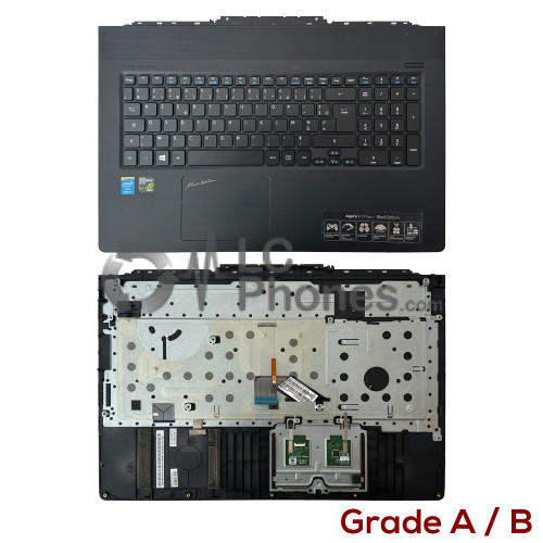 Acer Aspire V Nitro VN7-791 - Top Cover Black with French Keyboard FR Layout (Original Used) Grade A/B