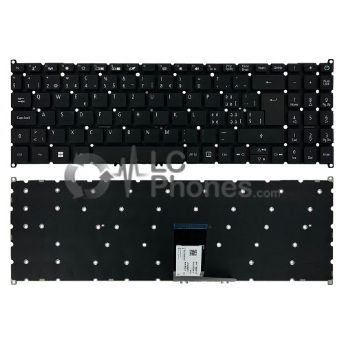Acer Aspire 3 A315 N19C1 - German Swiss Keyboard CH Layout without Backlight SV05T-A72B1