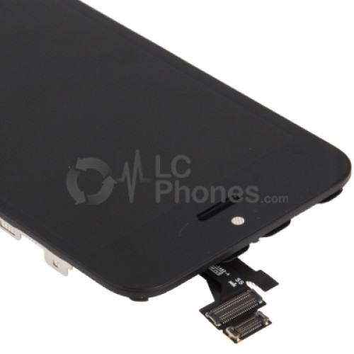 iPhone 5 - Full Front LCD Digitizer (Original Remaded) Black