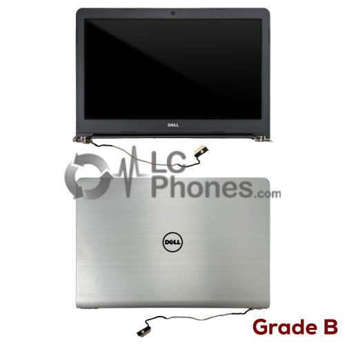 Dell Inspiron 15 5547 - Full Front LCD with Housing Grey ( Original Used ) Grade B
