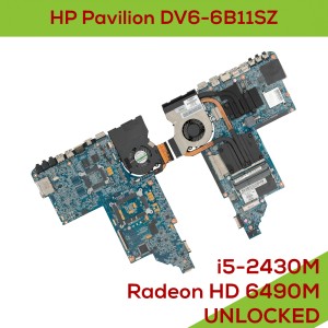 HP Pavilion DV6-6B11SZ - Fully Functional Logic Board Intel Core i5-2430M 2,40GHz AMD Radeon HD 6490M UNLOCKED