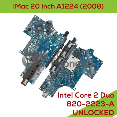 iMac 20 inch A1224 (2008) EMC 2134 - Fully Functional Logic Board Intel Core 2 Duo 2.4GHz 820-2223-A
