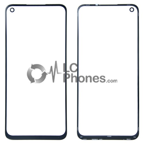OPPO A73 5G CPH2161 / A72 5G PDYM20 - Front Glass with Oca Black