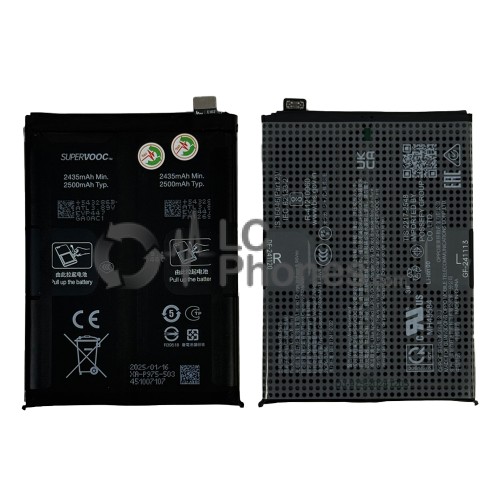 OnePlus 11 PHB110, CPH2449, CPH2447, CPH2451 - Battery BLP975 5000mAh 19.45Wh < Service Pack >