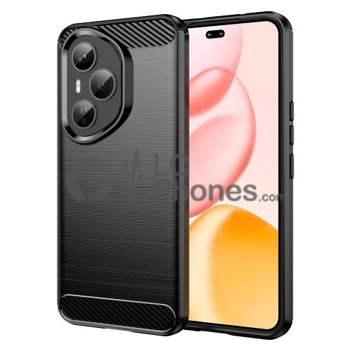 Huawei Honor 400 Pro 5G DNP-NX9 - Carbon Flexible Cover Case Black