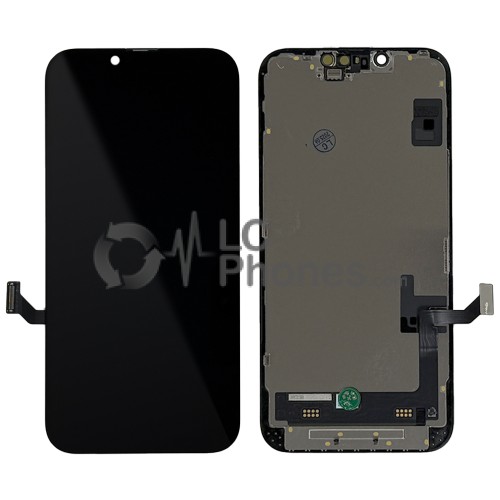 iPhone 16e - Full Front OLED Display Digitizer Black without Proximity Sensor < Service Pack >